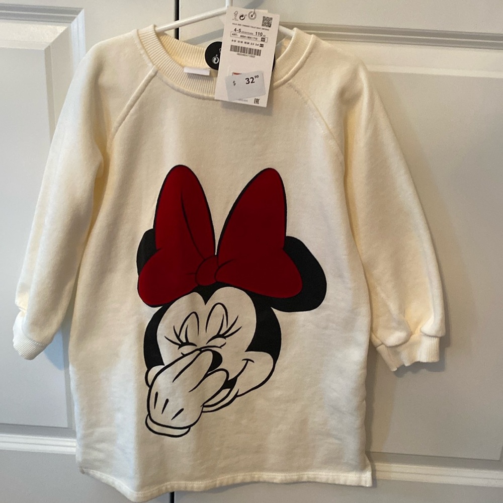 Zara sweater dress size 4-5T